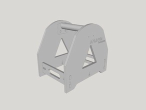 imprimable support de bobine 3d l'imprimante accessoires filament 3d print model - Mito3D