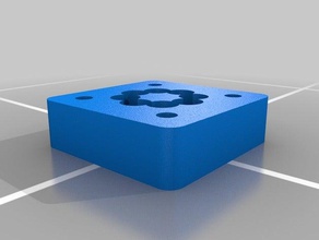 ftc capteur universel de montage la robotique plage 3d print model - Mito3D