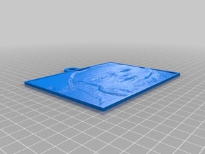 meine angepasste lithopane 2d Kunst 3d print model - Mito3D