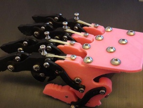 prótesis de mano robótica la 3d print model - Mito3D