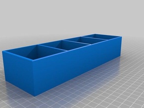 Kasse Münz-Fach tool Inhaber - Boxen Münze 3d print model - Mito3D