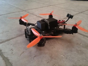 lipo protetor de 3s rc veículos drone bateria proteção quadcopter 3d print model - Mito3D