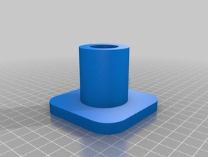 meu personalizados ponta de mangueira flange partes 3d print model - Mito3D