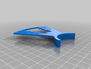 jauge verter bobine filamento 3d de la impresora accesorios 3d print model - Mito3D