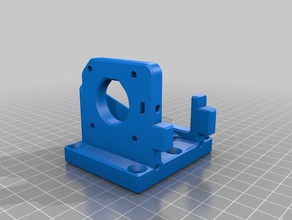 anet a8 axe de fixation moteur 3d l'imprimante pièces motormount planète l'axe des y 3d print model - Mito3D