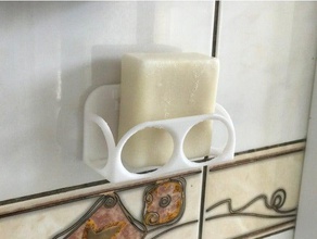 doccia shampoo bottlesoap titolare bagno muro del 3d print model - Mito3D