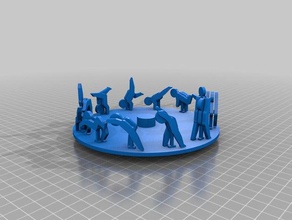 boxoi 3d zoetrope diy kit print files 3d print model - Mito3D