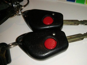 citroen berlingo bouton de la clé couverture l'automobile porte-clés 3d print model - Mito3D