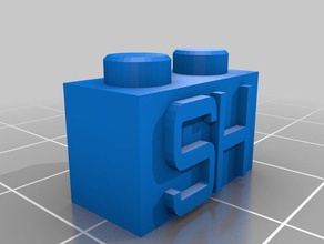 il mio personalizzato lego block papà di prova costruzione giocattoli 3d print model - Mito3D