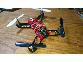 hubsan x4 h107c fpv racer telaio 110 rc i veicoli 2 zoll big whoop spazzolato quadcopter drone racing micro mini quadrocopter piccolo urlo 3d print model - Mito3D