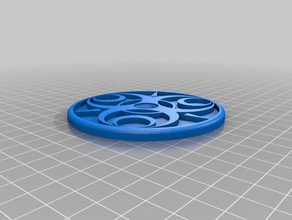 hazard coaster kitchen dining coffee cup drink 3d print model - Mito3D