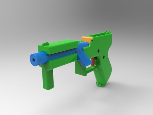 bolt action gun props 3D print model - Mito3D