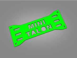 mini talon flight controller tray rc vehicles 3d print model - Mito3D