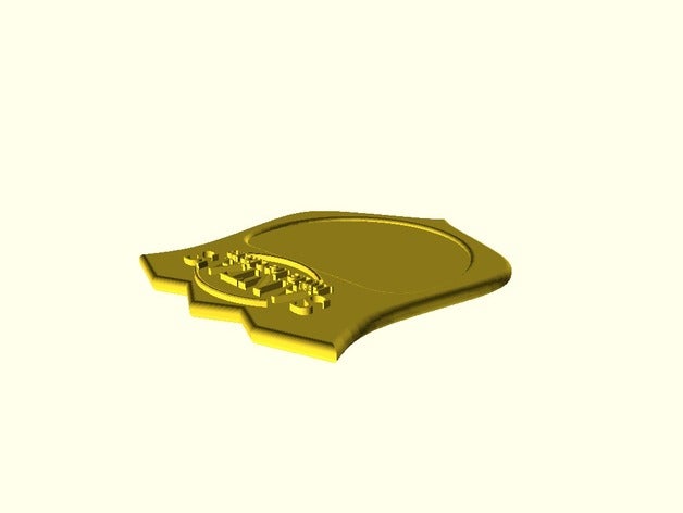 general elf badge santas little hackers coins badges customized 3D print model - Mito3D