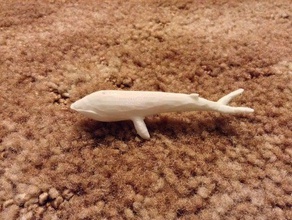 mavi balina hayvanlar 3d print model - Mito3D