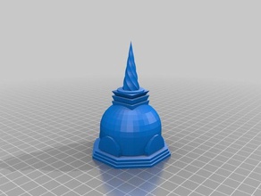 estupa budista de los edificios estructuras buda 3d print model - Mito3D