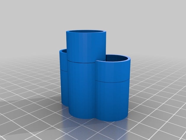 vase 3d l'impression 3D print model - Mito3D