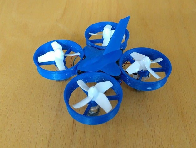 inductrix frame rc vehicles blade flying micro quadcopter mini quad radio control 3D print model - Mito3D