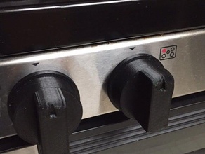 sostituzione lg gamma di gas manopola cucina pranzo fornello stufa a 3d print model - Mito3D