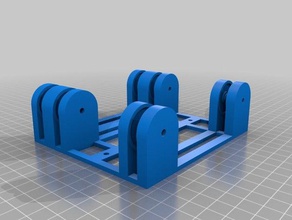 filament spool holder using 608zz bearingsno hardware needed 3d printer parts 3d print model - Mito3D