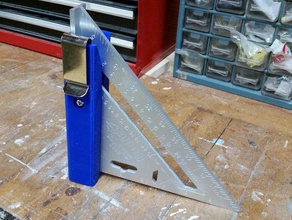 velocidade praça coldre mão as ferramentas clip de cinto manuais medição suporte ferramenta o woodworking para madeira workshop 3d print model - Mito3D