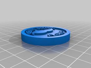 ssc flores las monedas insignias personalizado 3d print model - Mito3D