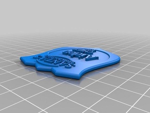 meine angepasste elf Abzeichen santas kleinen Hacker Münzen 3d print model - Mito3D