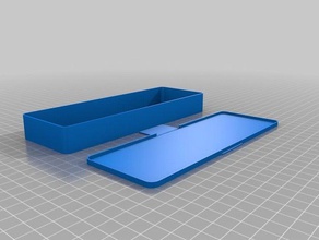 cajita 180x60x20 containers customized 3d print model - Mito3D