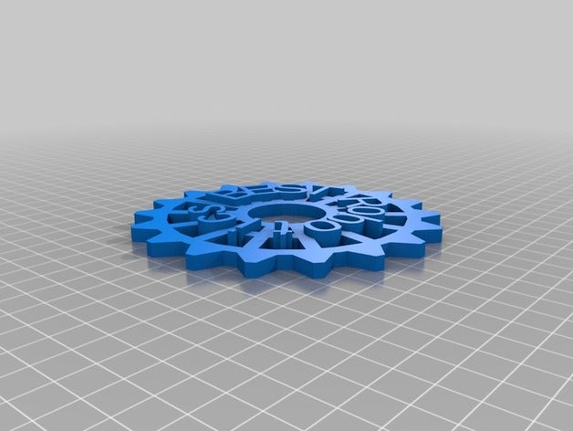 my customized custom bike sprocket other 3D print model - Mito3D