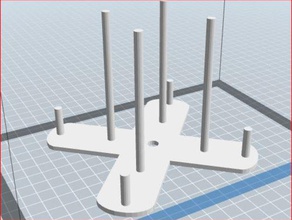 thread bobbin stand sewing mach gadgets 3d print model - Mito3D