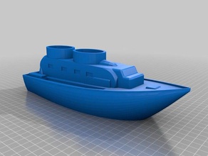 2 oyuncak gemi oyuncaklar oyunlar 3d print model - Mito3D