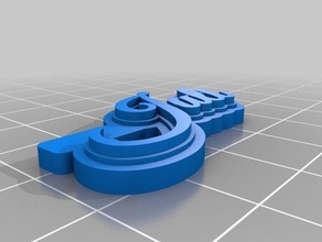 juli Anahtarlık özelleştirilmiş 3d print model - Mito3D