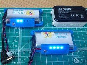 fatshark batería 18650 mod rc los vehículos 3d print model - Mito3D