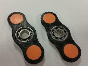 personalizzabile fidget filatori i giocattoli giochi cuscinetto a sfera la moneta giocattolo mano spinner 3d print model - Mito3D