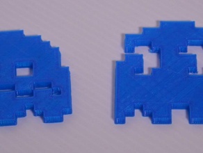 pac-man-Geister video Spiele atari anpassbare customizer packman video-Spiel Videospiel-Charakter 3d print model - Mito3D