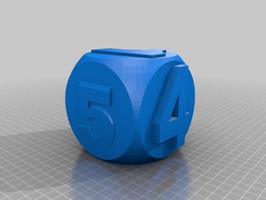 triple dados 3d impresión 3d print model - Mito3D