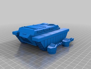 alien cult limozeen mk2 3d printing 40k transport 3d print model - Mito3D