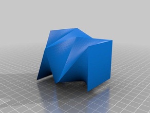 lofted vase other 3d print model - Mito3D
