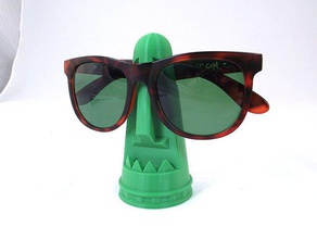 tiki sunglass holder organization eyeglasses sunglasses 3d print model - Mito3D