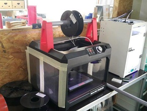 filament holder replicator 5th 3d printer accessories spool gen 3d print model - Mito3D