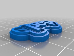 pop i portachiavi personalizzato 3d print model - Mito3D