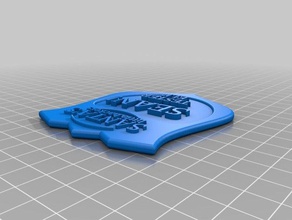 meu personalizados testador elf emblema moedas emblemas 3d print model - Mito3D