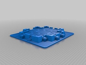 Spaß Einbruch mansion Spiele Brettspiel cluedo 3d print model - Mito3D