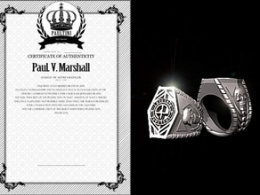 paultini anello anelli moda gioielli 3d print model - Mito3D