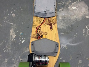 potenziato consiglio di stile cassa batteria meb stealth rc i veicoli boostedboard elettrico longboard skateboard vesc 3d print model - Mito3D