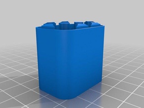 meine kundenspezifische Akku-Fall Container 3d print model - Mito3D