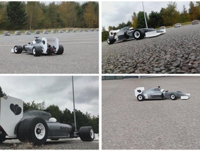 openrc f1 250 skaliert Fahrzeuge barspin colorfabb formula1 racing über Funk gesteuert 3d print model - Mito3D