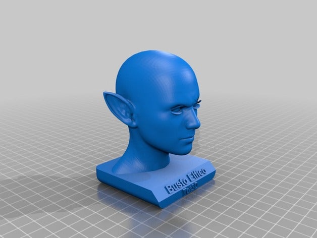 busto elfa Kreaturen 3D print model - Mito3D