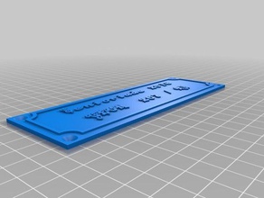 meu personalizados simples nome senioriade 2016 geon rs sinais logotipos 3d print model - Mito3D