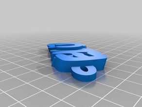 eyyup keychains customized 3d print model - Mito3D